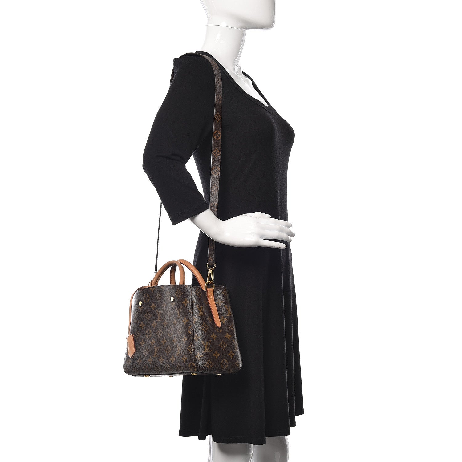Louis Vuitton Monogram Montaigne BB 2 of 18