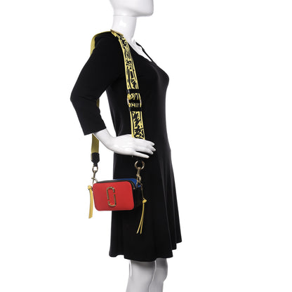 Marc Jacobs Saffiano Small Snapshot Camera Bag Red Multicolor 2 of 9