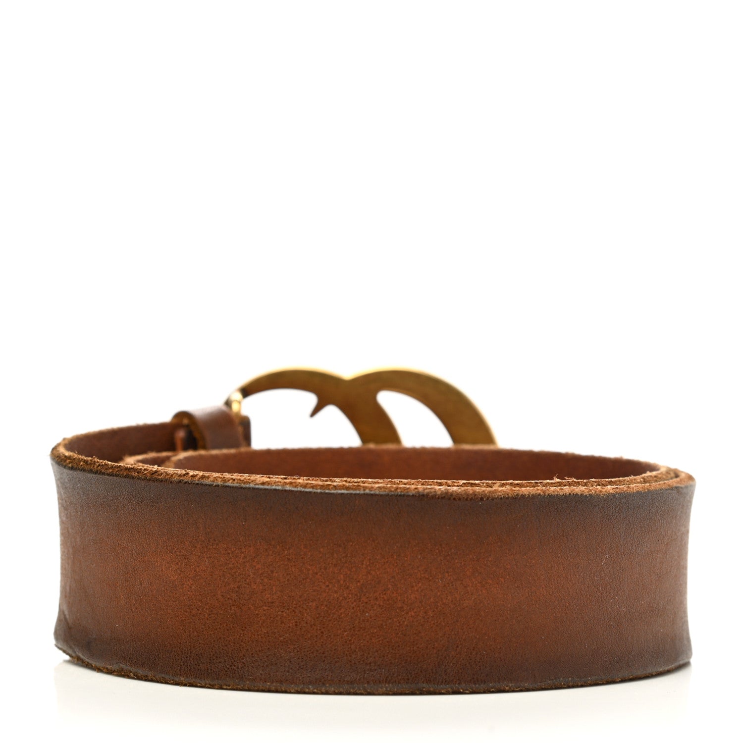 Gucci Cuoio Toscano Double G 40mm Belt 65 26 Cuir 2 of 6