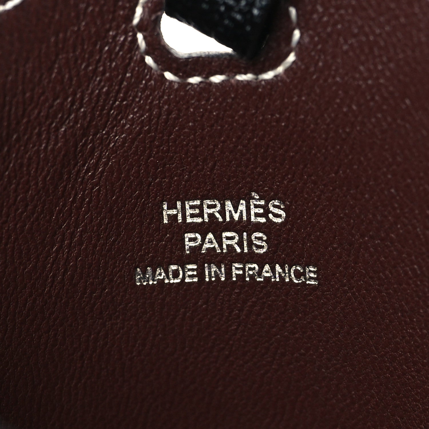 Hermes Chevre Mysore Verso In-The-Loop Phone To Go GM Case Black Havane 6 of 7
