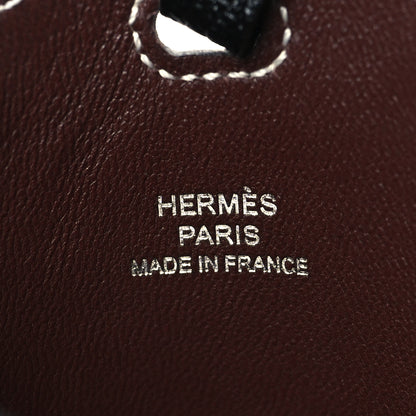Hermes Chevre Mysore Verso In-The-Loop Phone To Go GM Case Black Havane 6 of 7