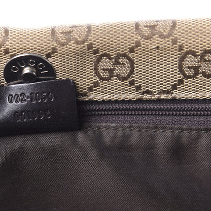 Gucci GG Monogram Large Shoulder Tote Dark Brown 9 of 13