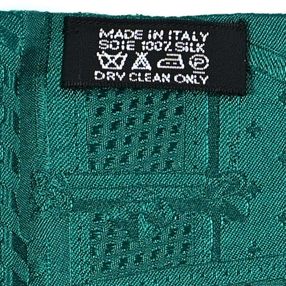 Hermes Silk Foulard Cavalcadour Maxi Twilly 4 of 5