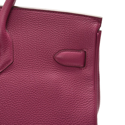 Hermes Taurillon Clemence JPG Shoulder Birkin II 42 Tosca 22 of 33