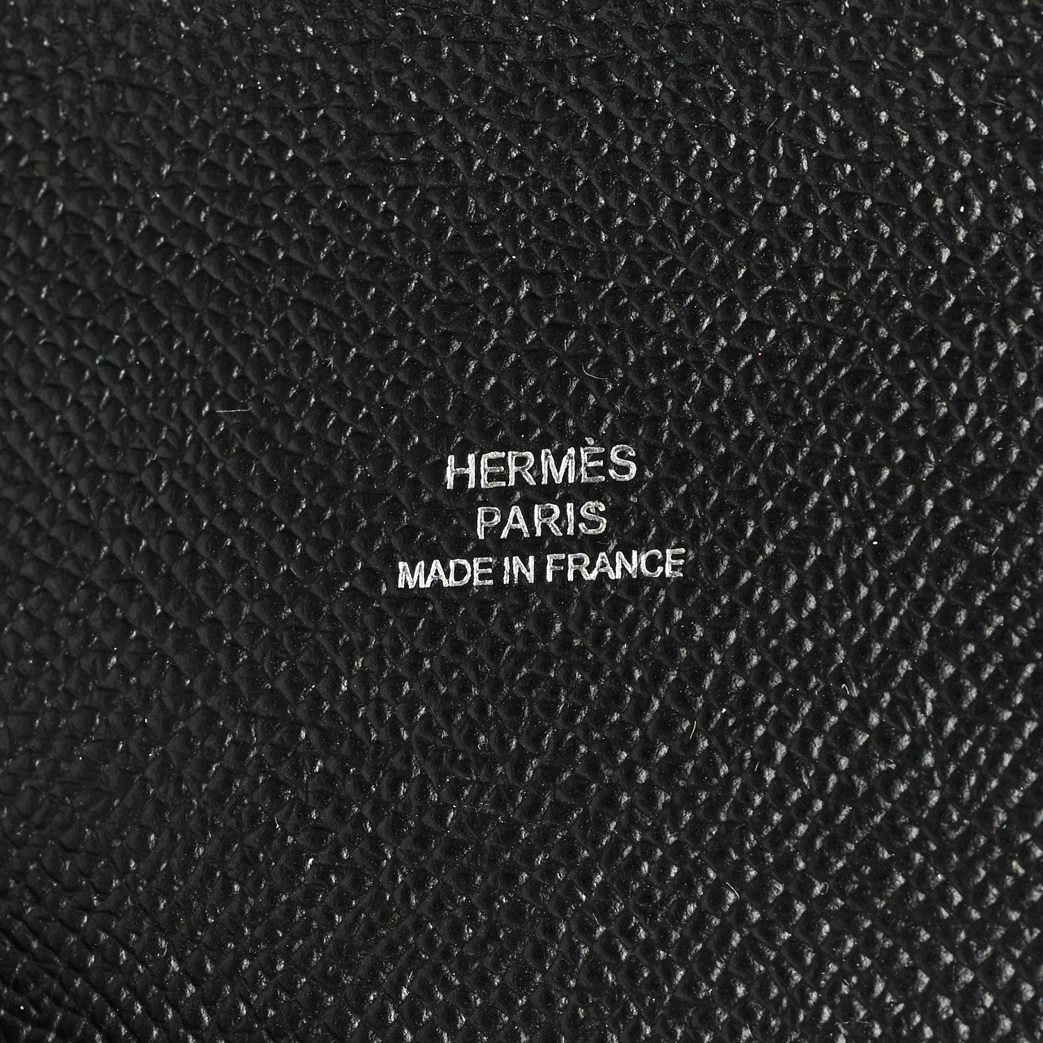 Hermes Epsom Calvi Pouch Black 6 of 6
