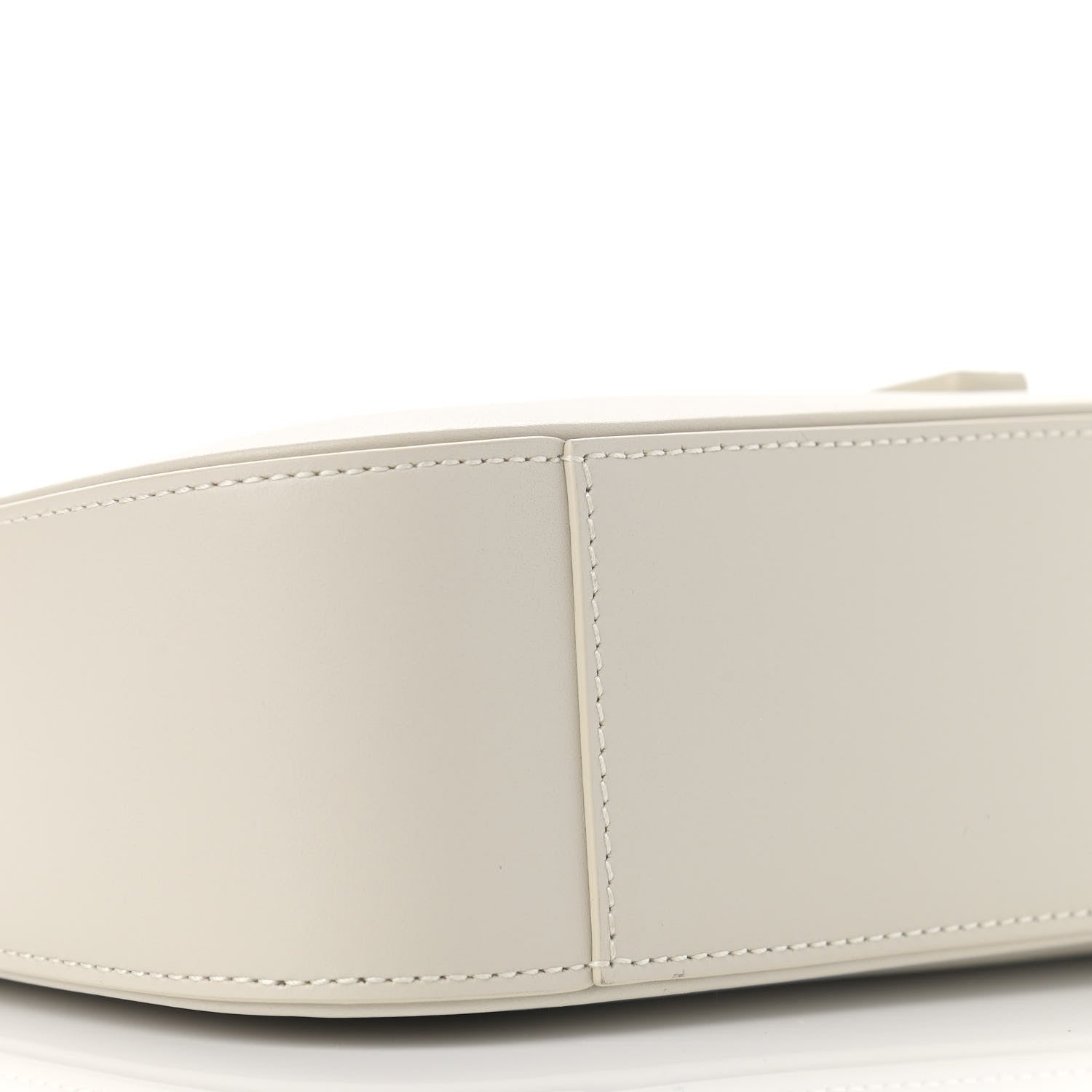 Saint Laurent Smooth Calfskin Le 5 A 7 Hobo Blanc Vintage 9 of 10