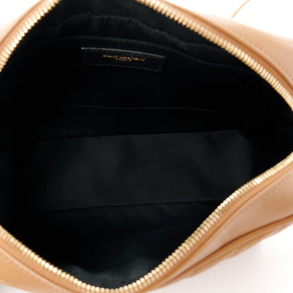 Saint Laurent Calfskin Matelasse Monogram Lou Camera Bag Cinnamon 5 of 11