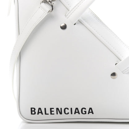 Balenciaga Calfskin XS Triangle Duffle White 12 of 12