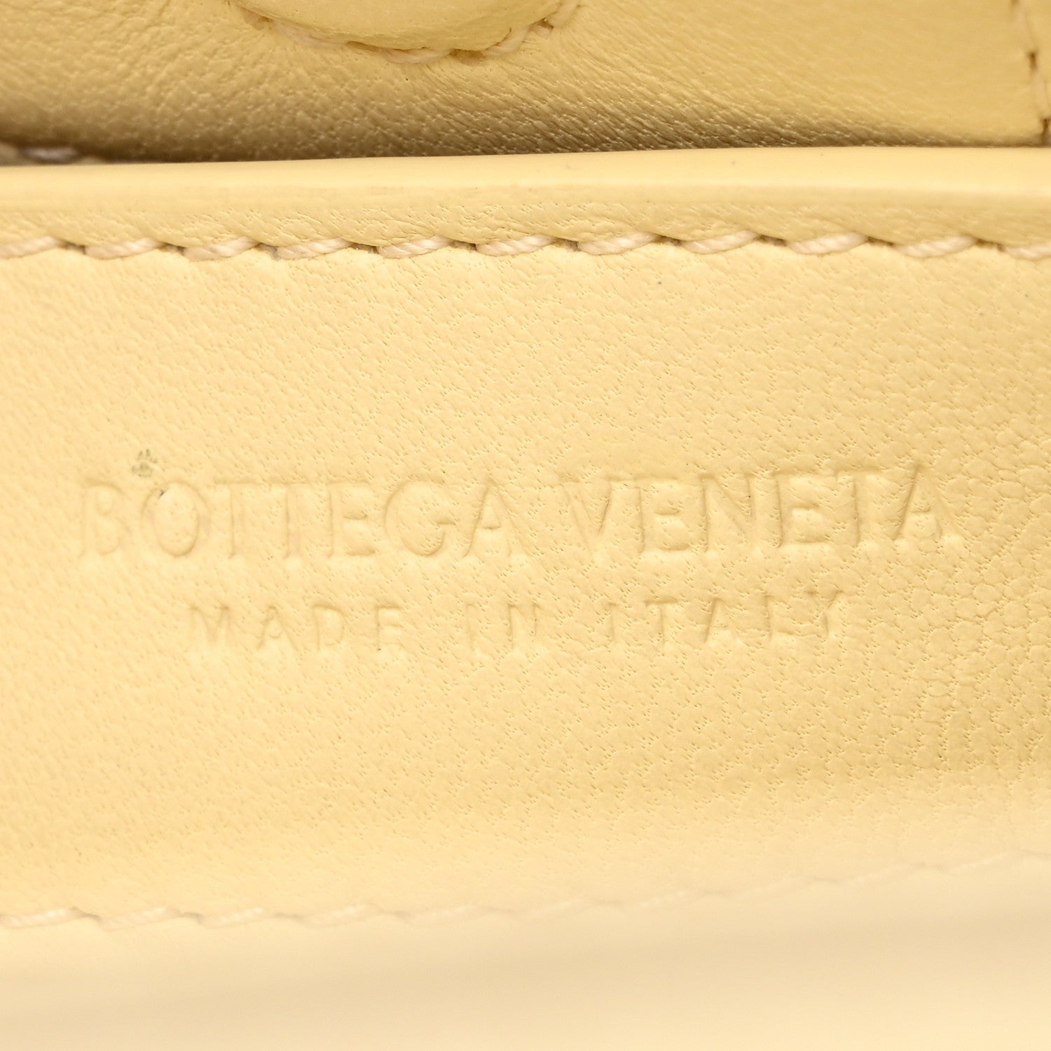 Bottega Veneta Patent Calfskin Fish Scale Small Andiamo Shoulder Bag Chamomile 6 of 15