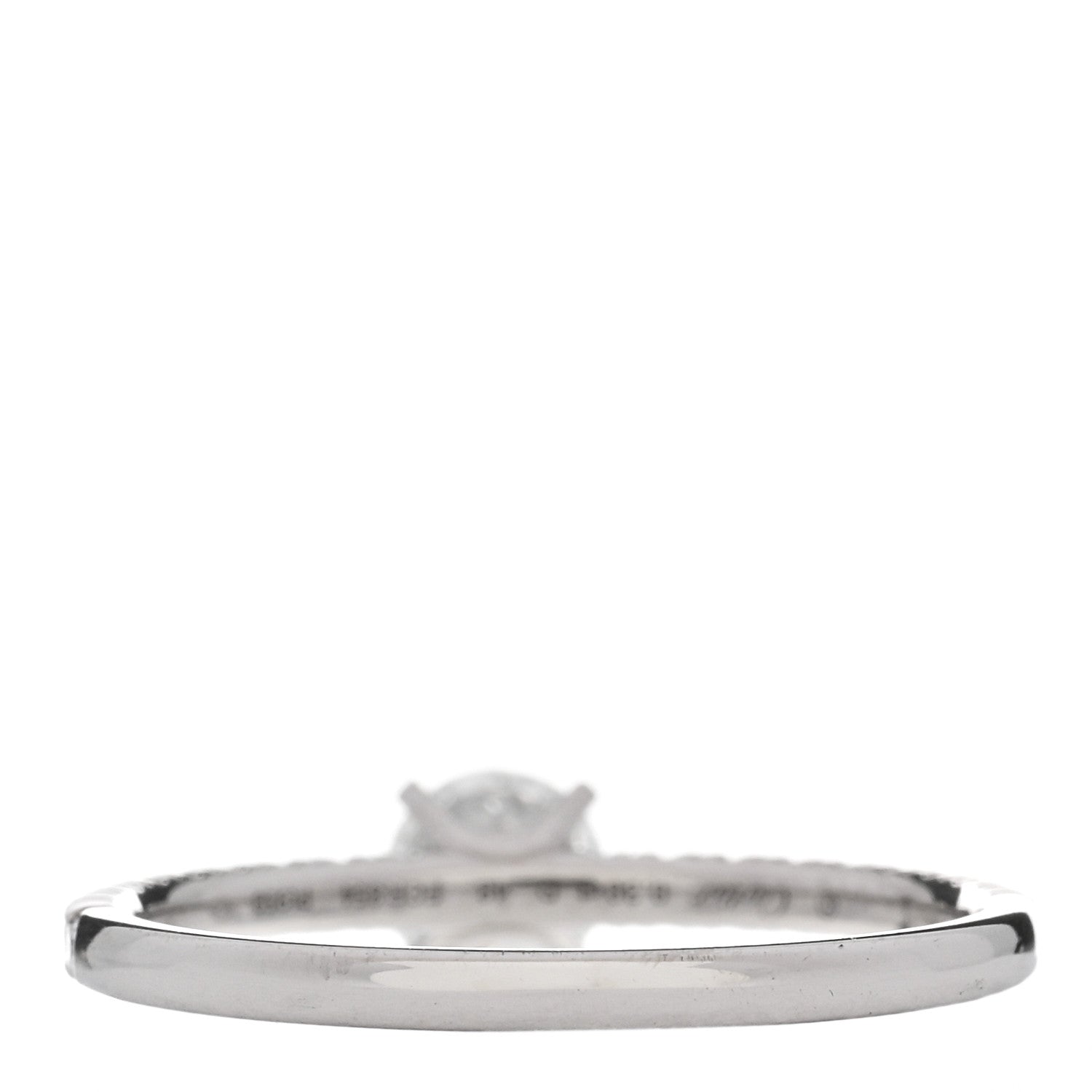 Cartier Platinum Diamond .30ct Etincelle De Cartier Solitaire Engagement Ring 48 4.5 3 of 5