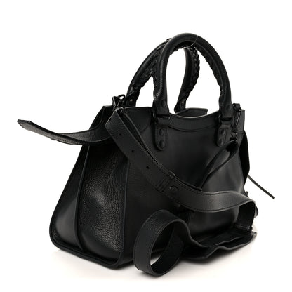 Balenciaga Grained Calfskin Neo Classic Black Hardware S City Black 3 of 10