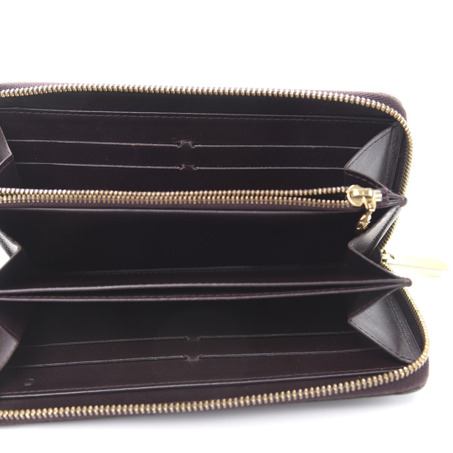 Louis Vuitton Vernis Zippy Wallet Amarante 5 of 9