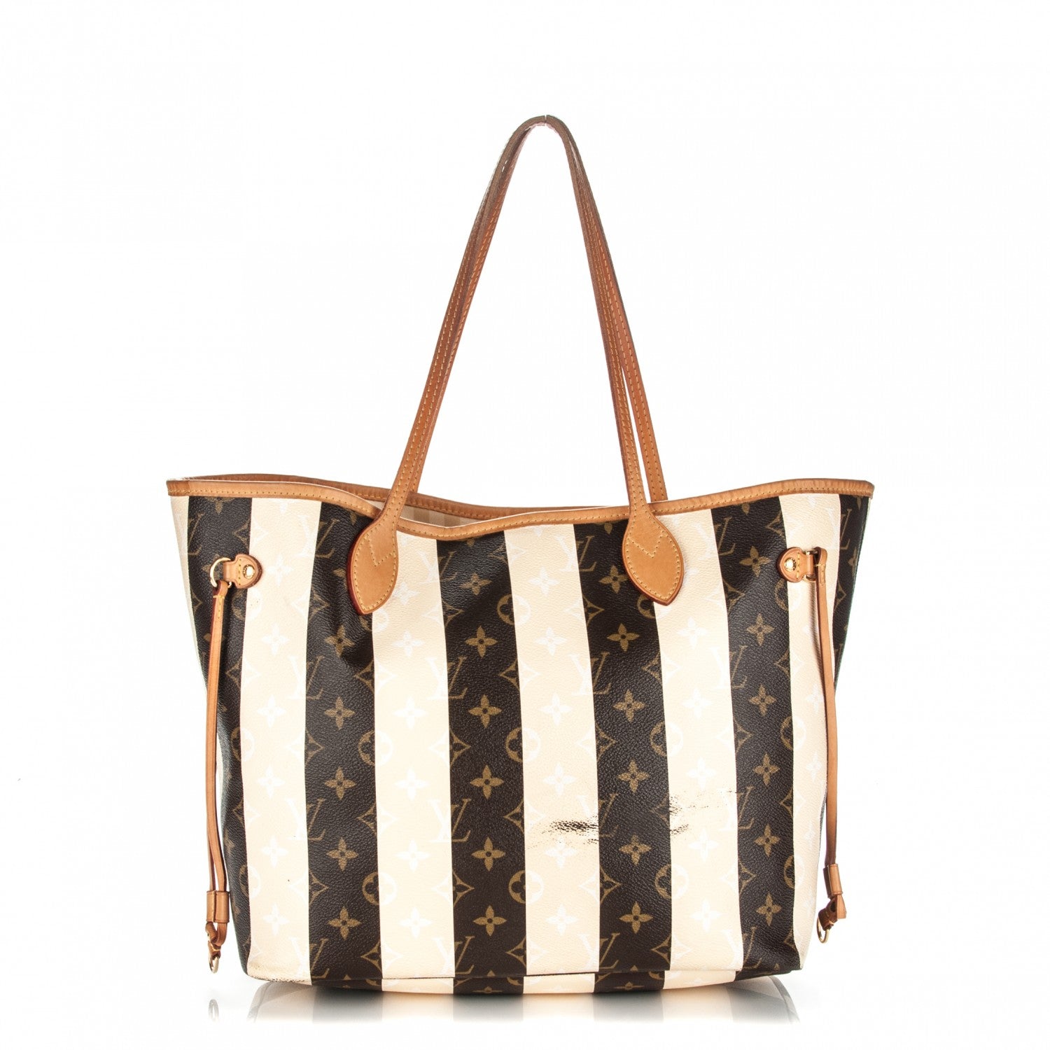 Louis Vuitton Monogram Rayures Neverfull MM 1 of 11