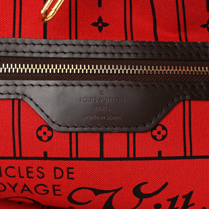 Louis Vuitton Damier Ebene Neverfull MM 6 of 11