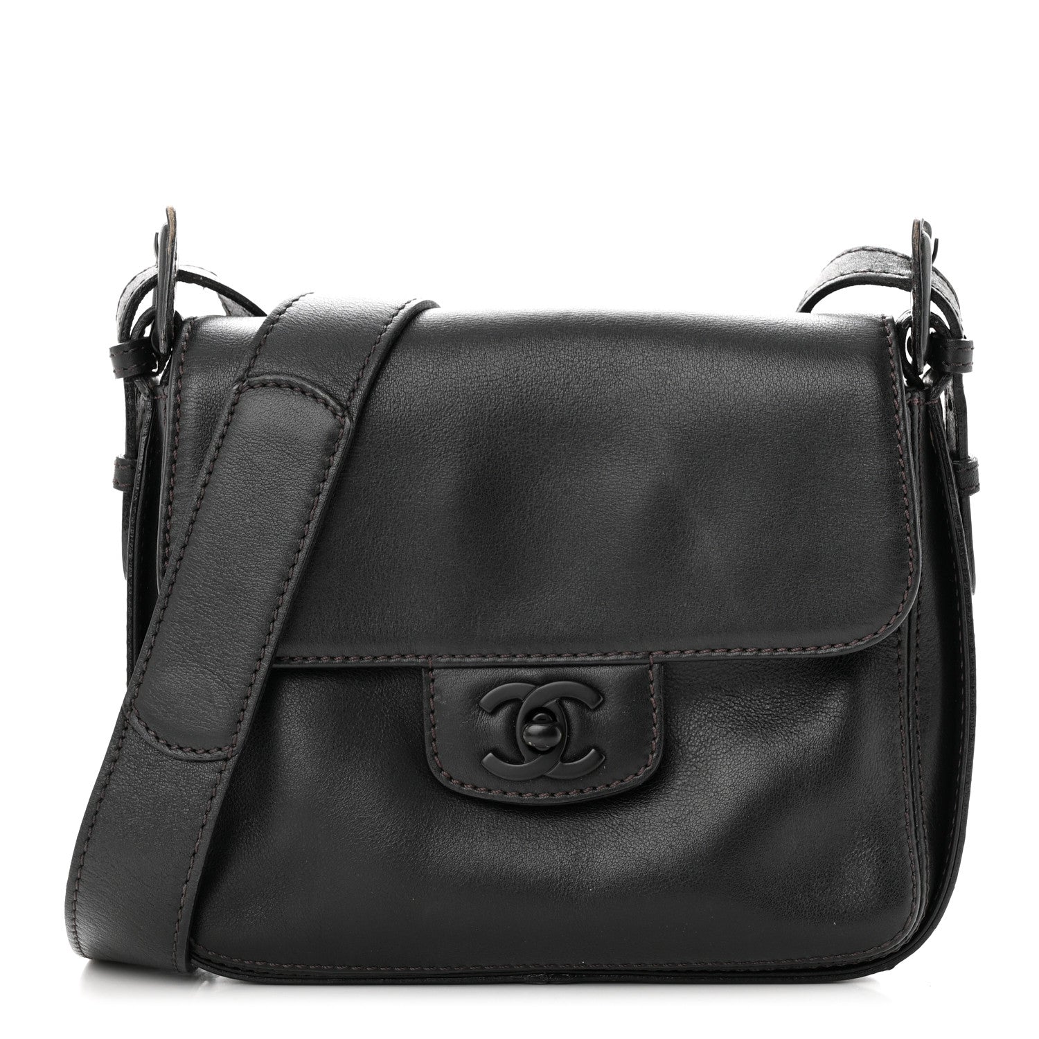 Chanel Calfskin Small Messenger So Black 1 of 15