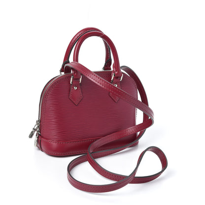 Louis Vuitton Epi Nano Alma Fuchsia 2 of 9