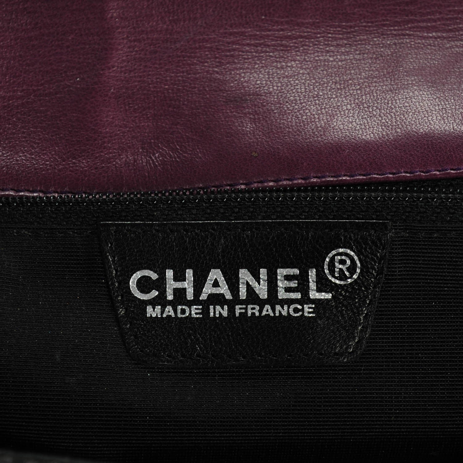 Chanel Iridescent Python Small CC Handbag Purple 8 of 9