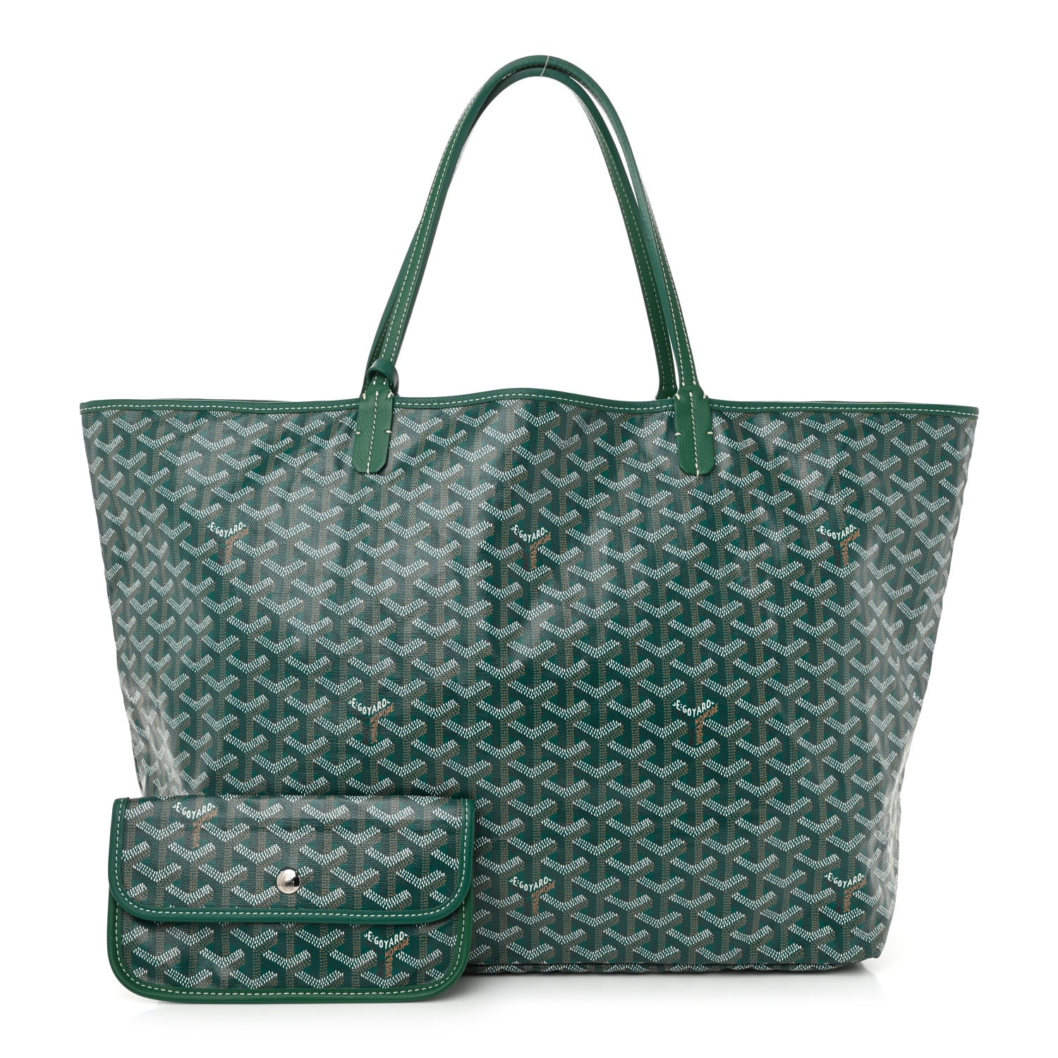 Goyard Goyardine Saint Louis GM Green 3 of 11