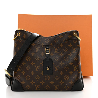 Louis Vuitton Monogram Odeon MM Black 15 of 15