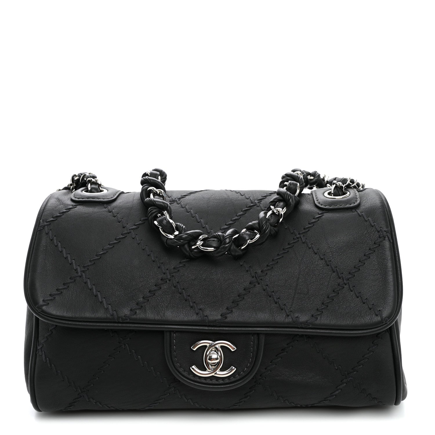 Chanel Calfskin Ultimate Stitch Flap Gray 1 of 10