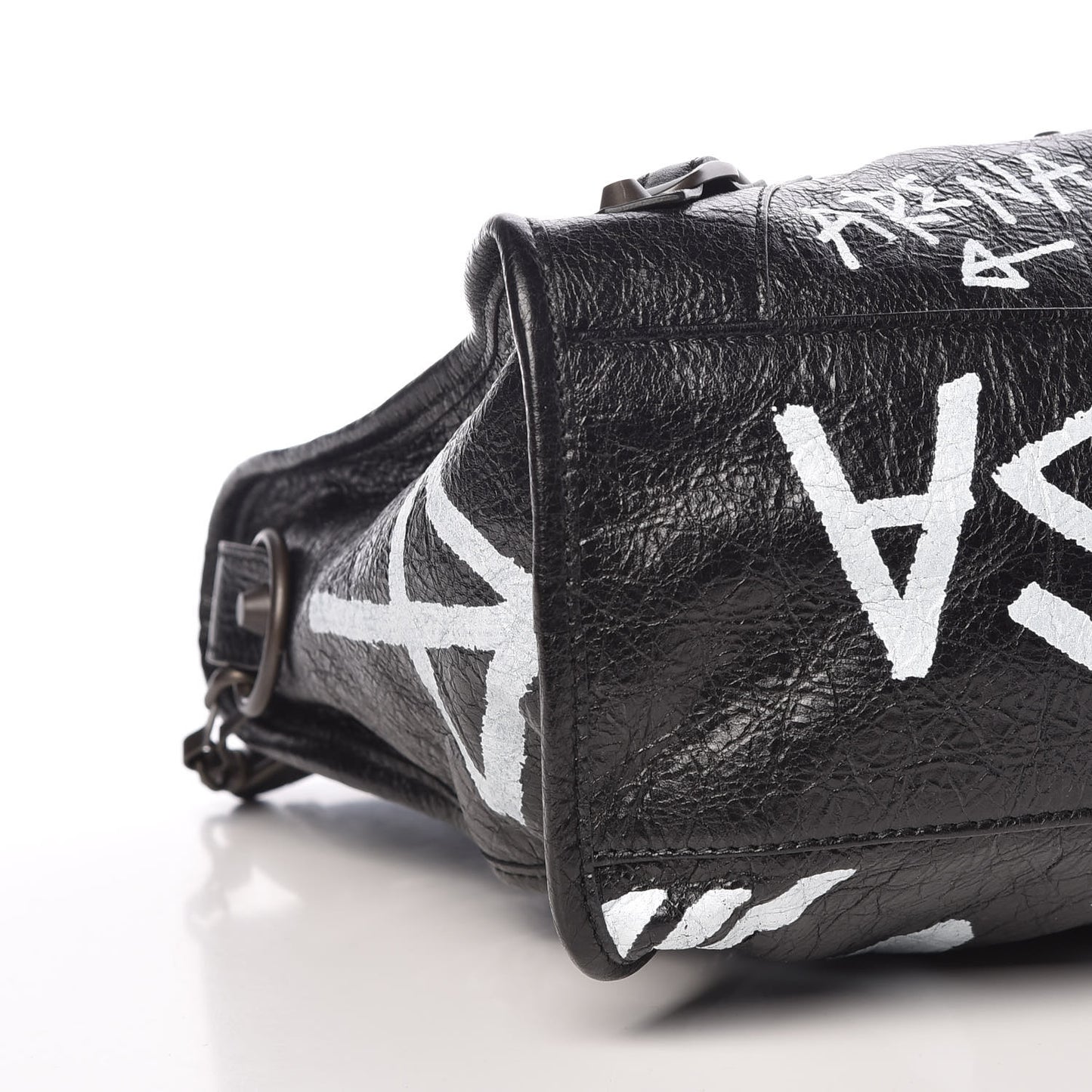 Agneau Arena Graffiti All Over Classic Hardware City Black White