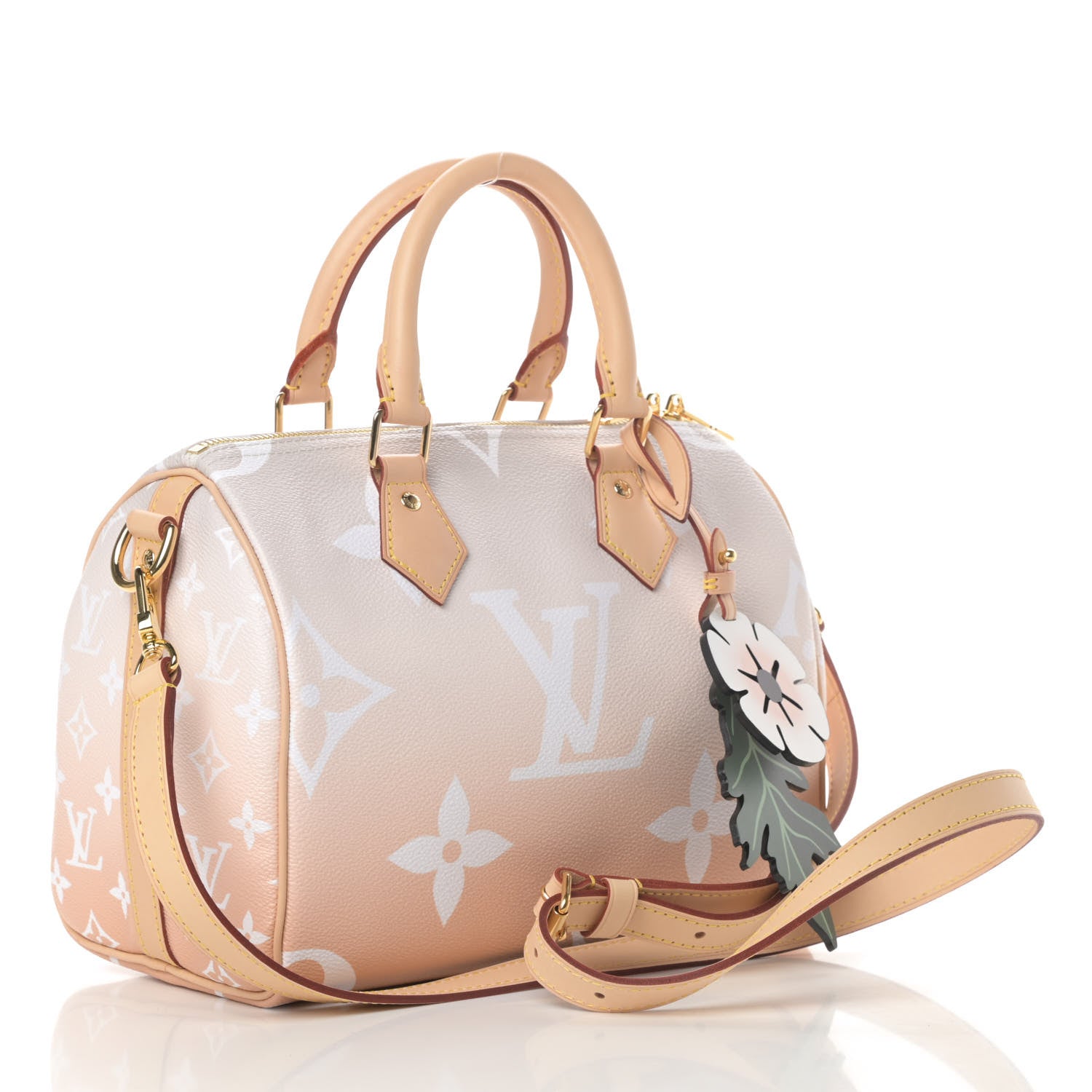 Louis Vuitton Monogram Giant By The Pool Speedy Bandouliere 25 Brume 3 of 10