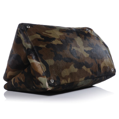 Prada Calf Hair Camouflage Print Tote Mimetico 4 of 8