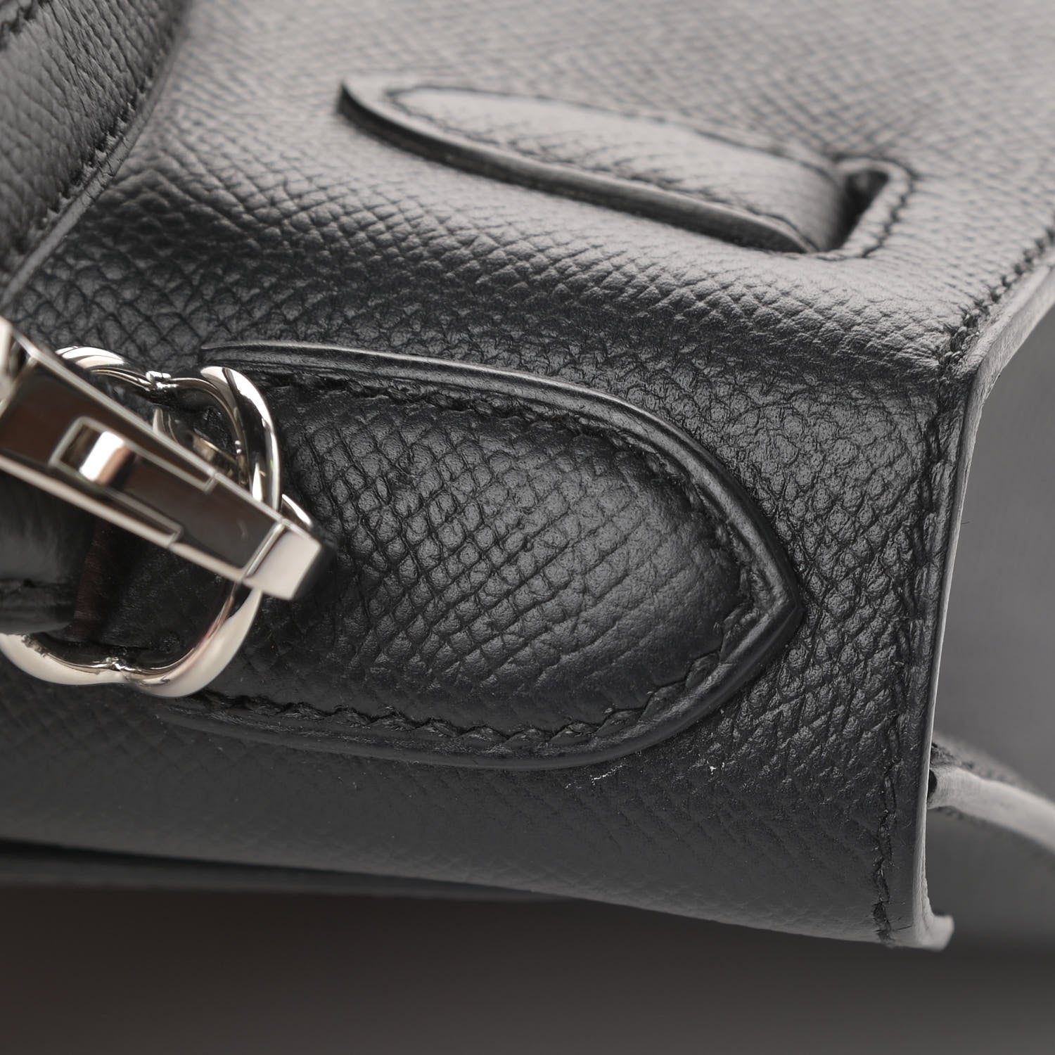 Hermes Epsom Kelly Sellier 28 Black 13 of 15