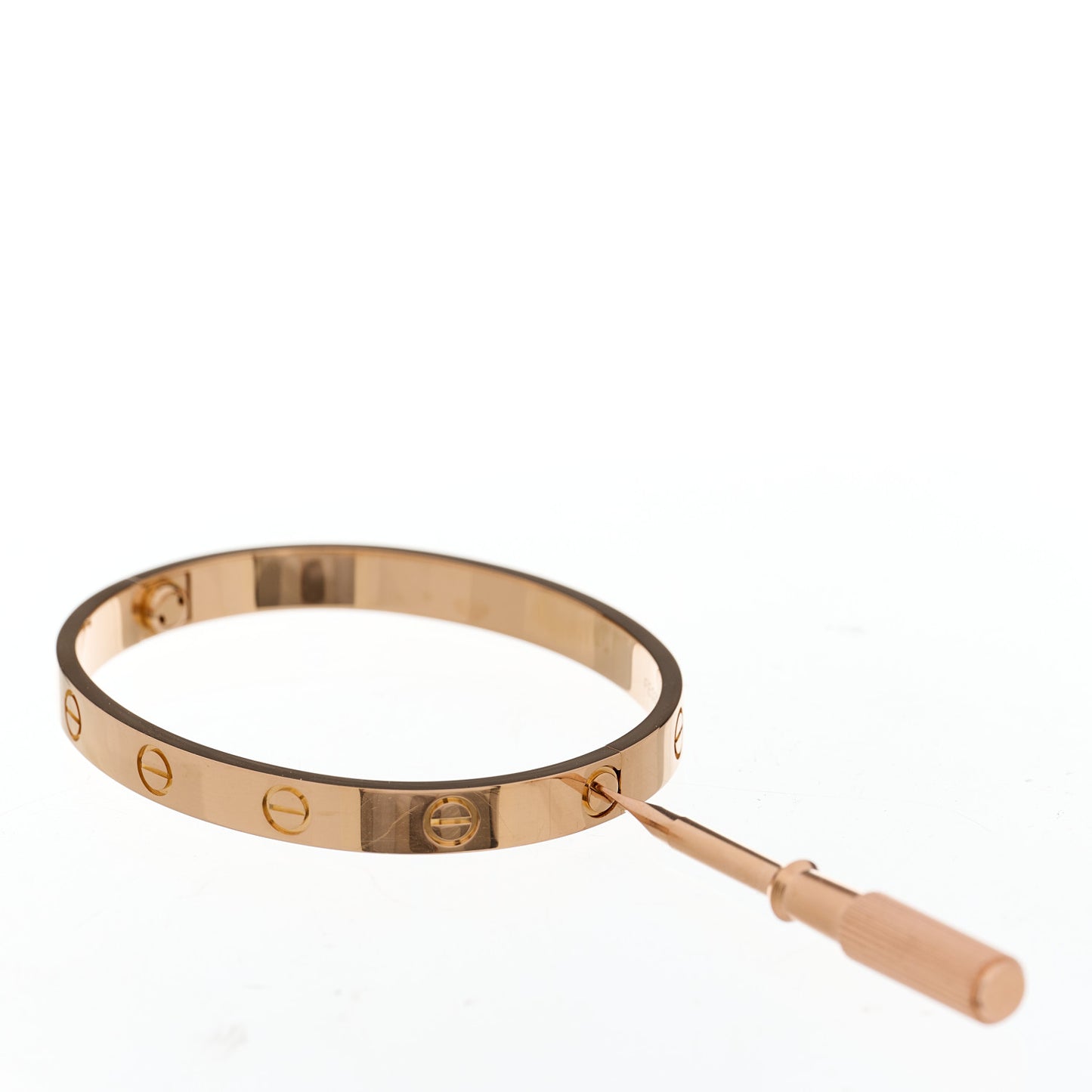 18K Pink Gold LOVE Bracelet 16