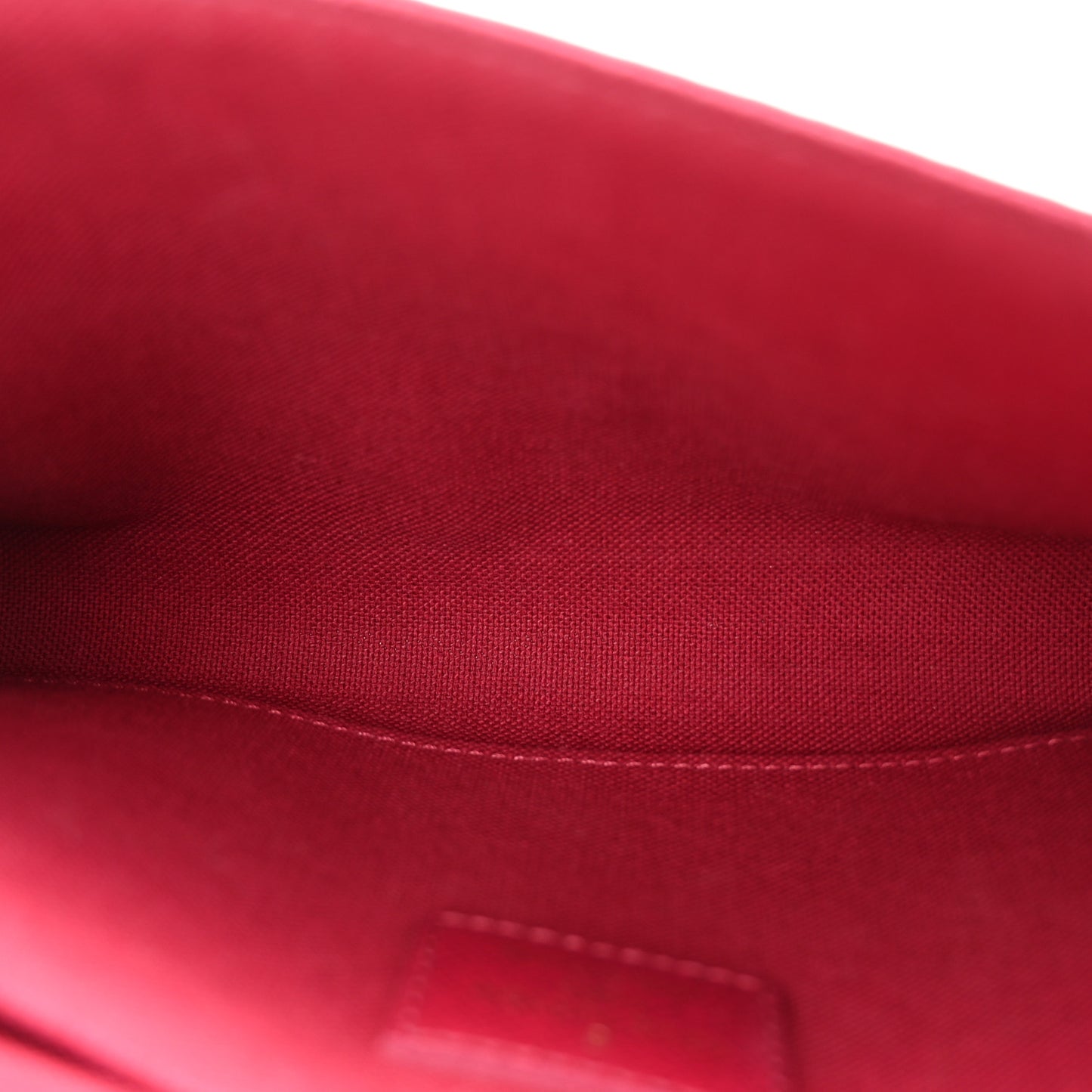 Monogram Pochette Felicie Chain Wallet Fuchsia