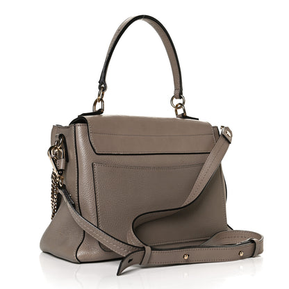 Chloe Calfskin Mini Faye Day Shoulder Bag Motty Grey 3 of 12