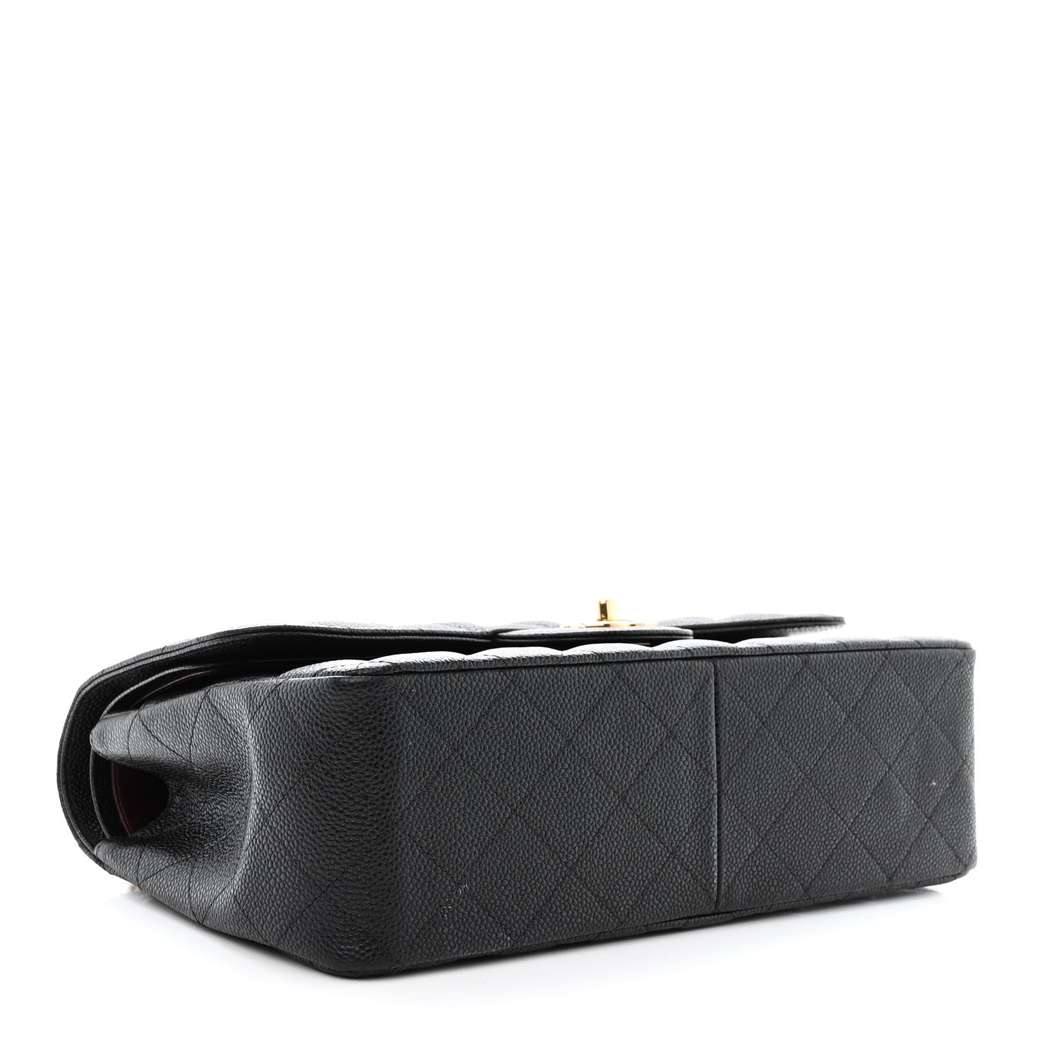 Chanel Caviar Quilted Jumbo Double Flap Black 5 of 15