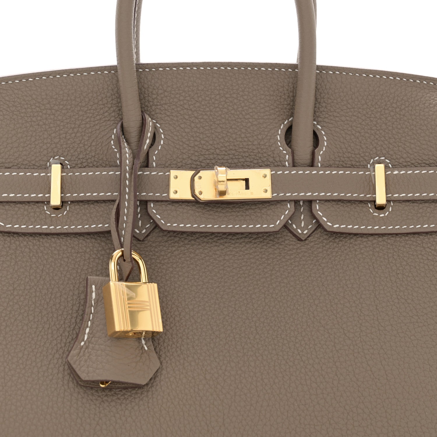 Hermes Togo Birkin 25 Etoupe 9 of 11