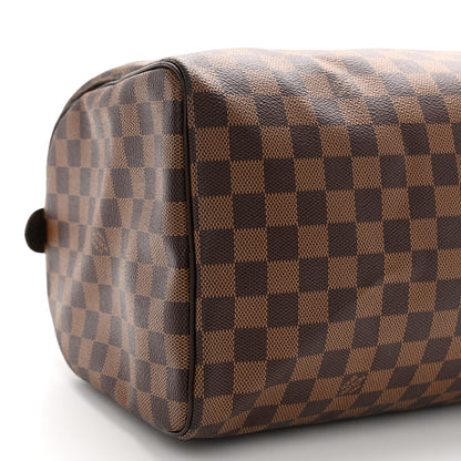 Louis Vuitton Damier Ebene Speedy 35 9 of 10