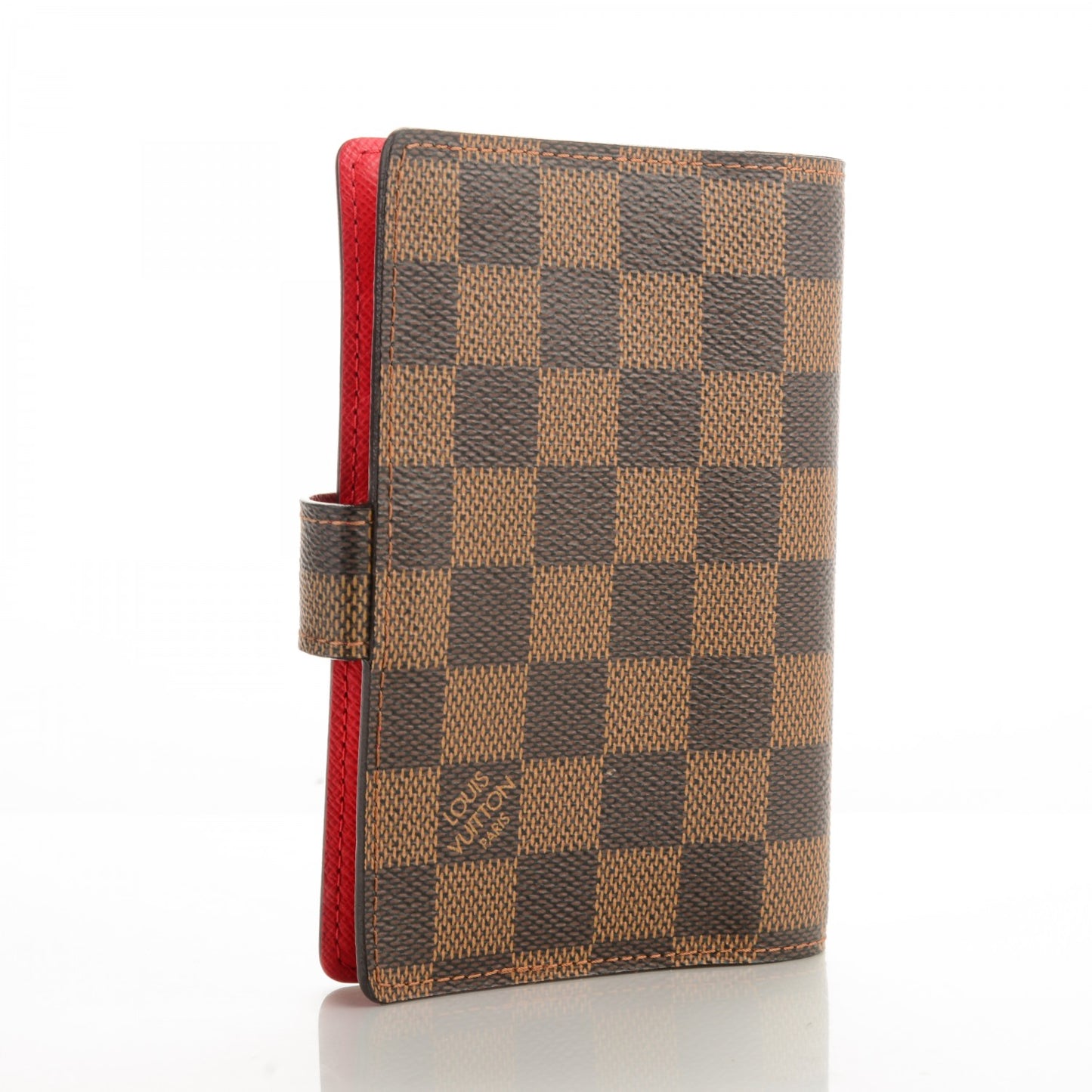 Damier Ebene Koala Small Ring Agenda Cover Red