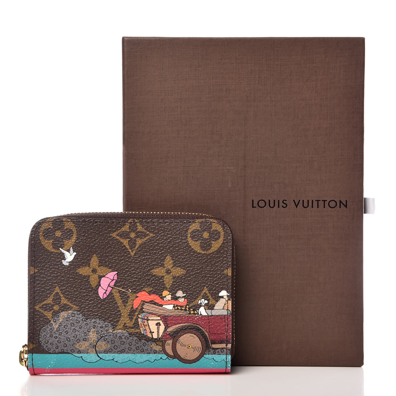 Louis Vuitton Monogram 2015 Christmas Animation Zippy Coin Purse 12 of 12