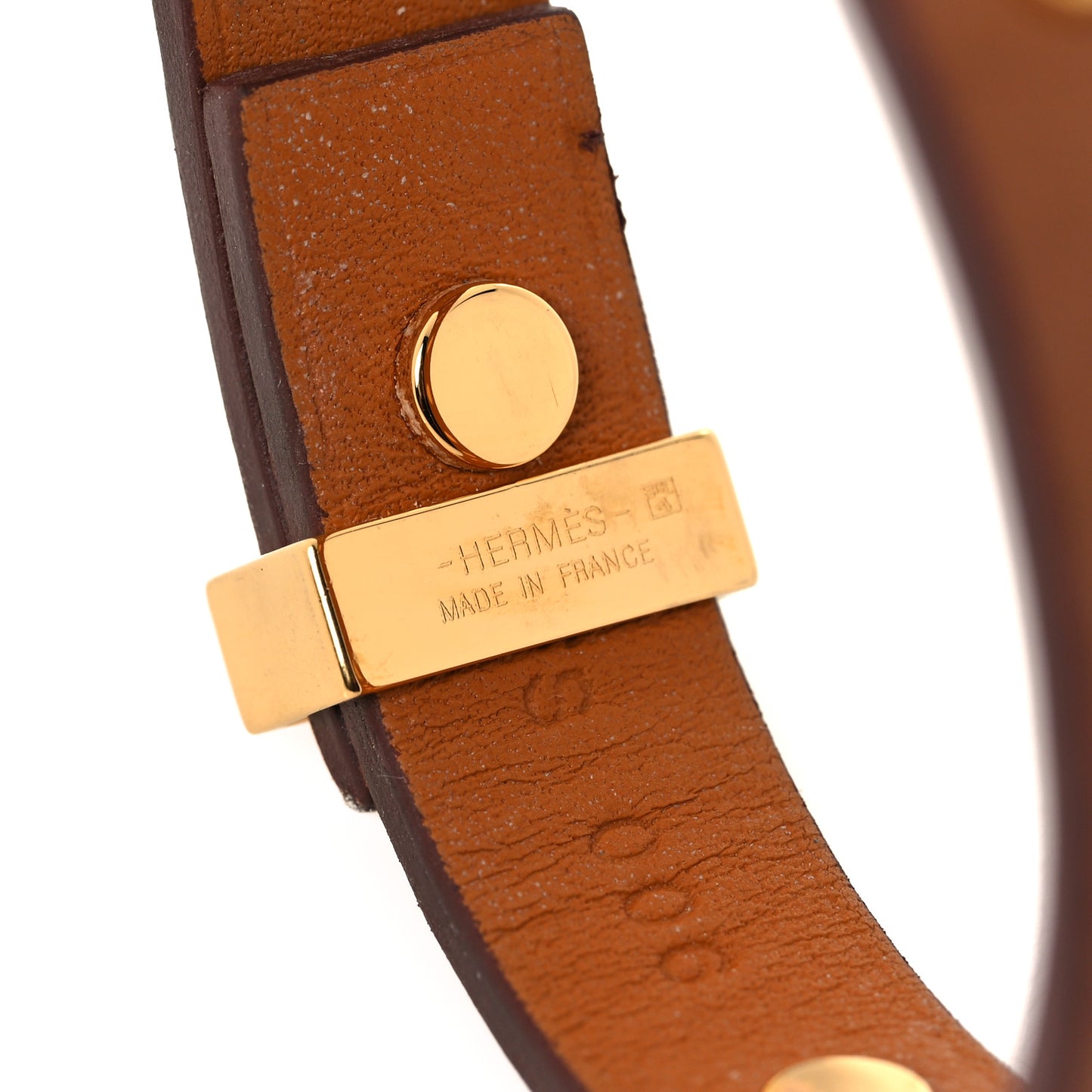 Swift Mini Dog Clous Ronds Bracelet T1 Gold