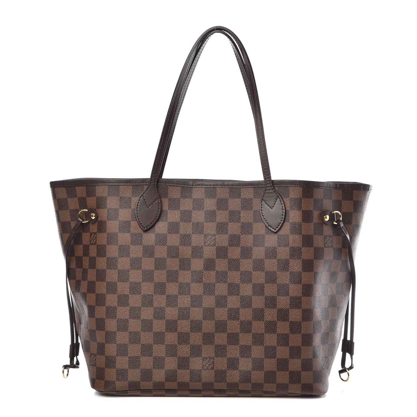 Damier Ebene Neo Neverfull MM Rose Ballerine