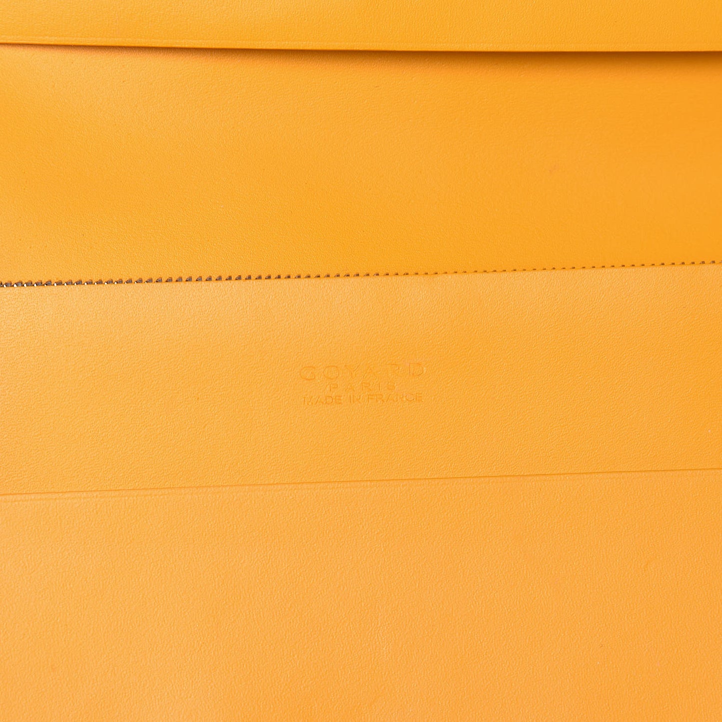 Goyardine Richelieu Wallet Yellow