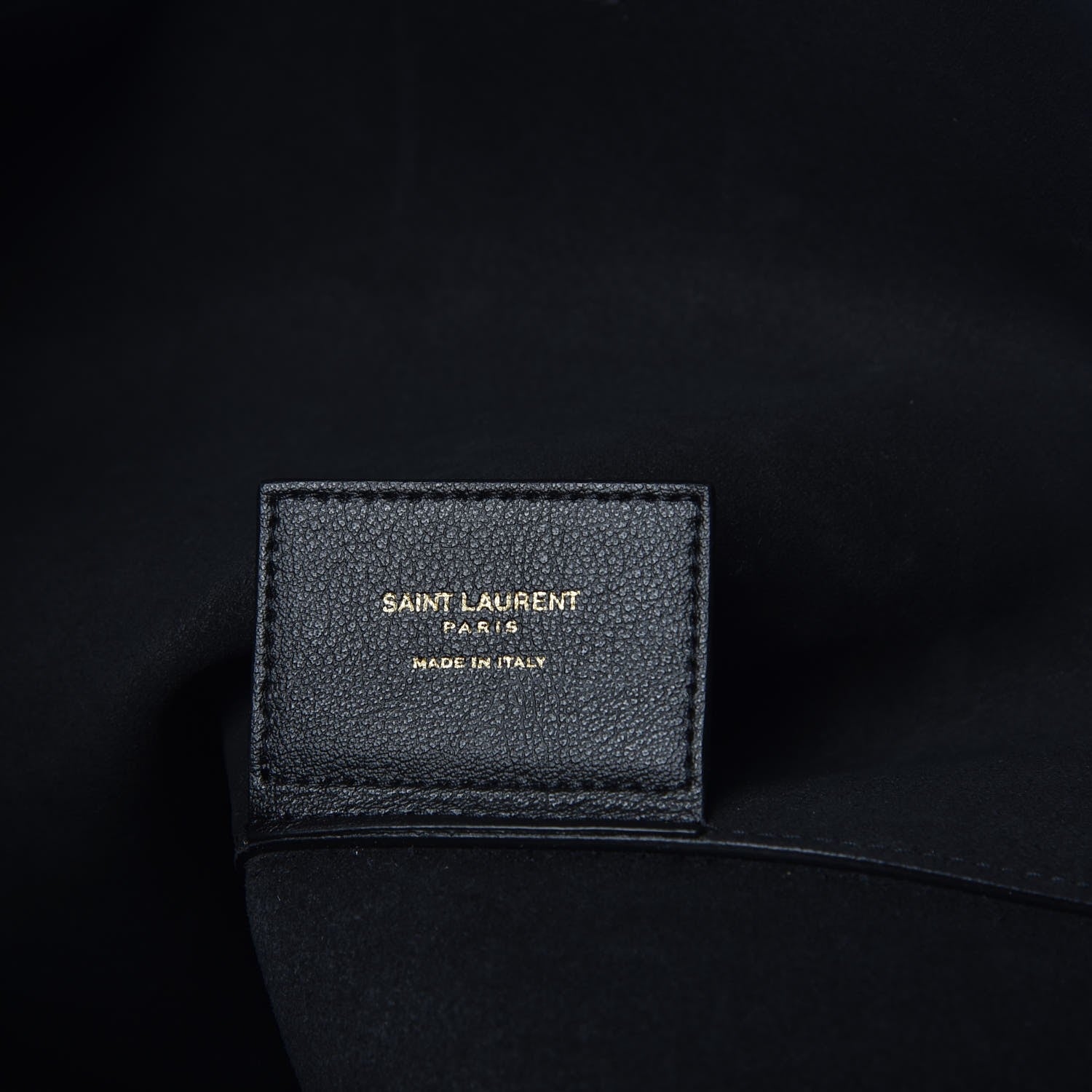 Saint Laurent Calfskin Large Shopping Tote Black 7 of 9