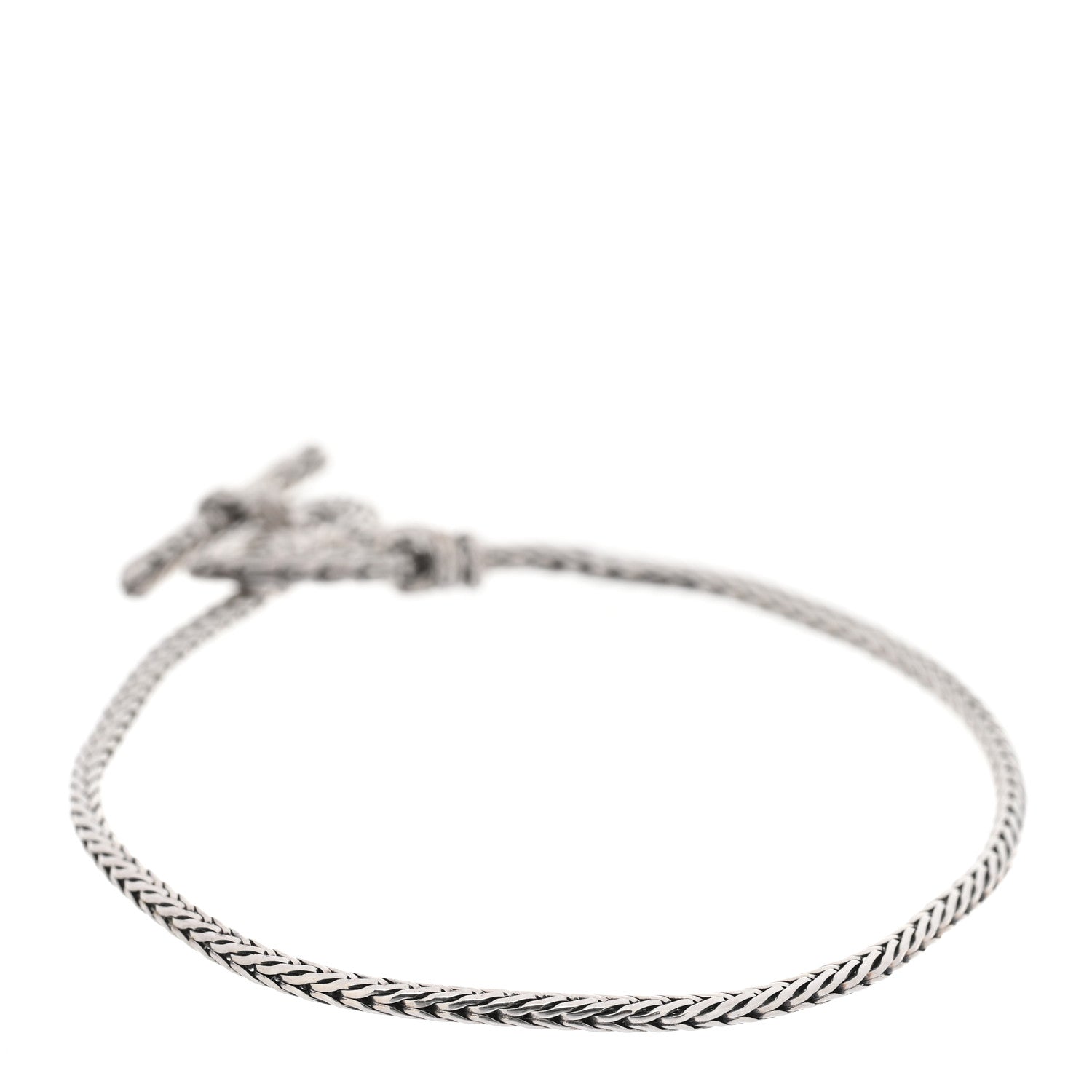 John Hardy Sterling Silver Manah Heart Classic Chain Toggle Bracelet 2 of 3