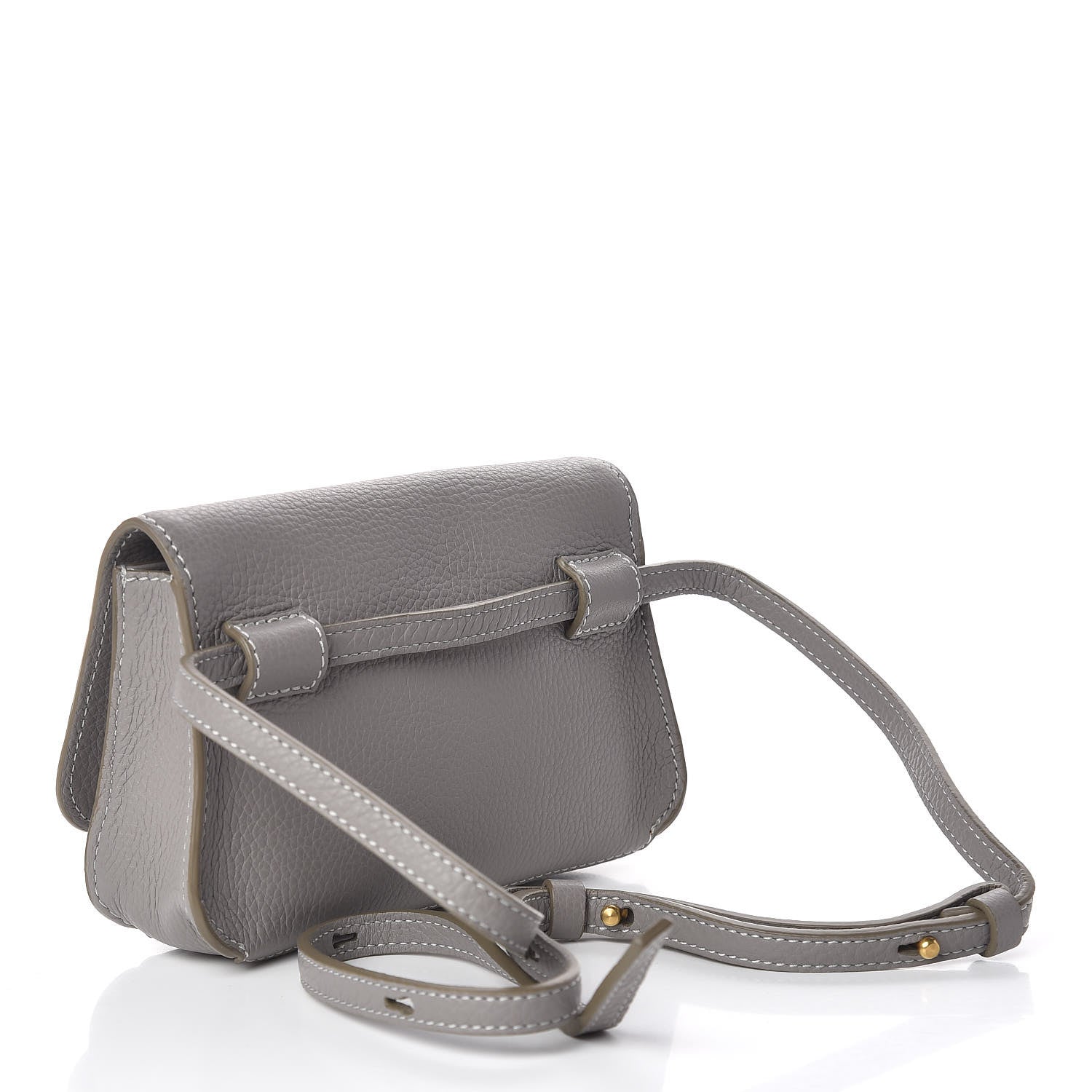 Chloe Calfskin Marcie Convertible Belt Bag Cashmere Grey 3 of 10