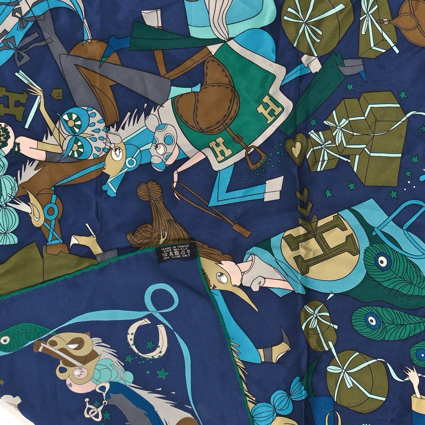 Silk Le Bal Masque Scarf 70