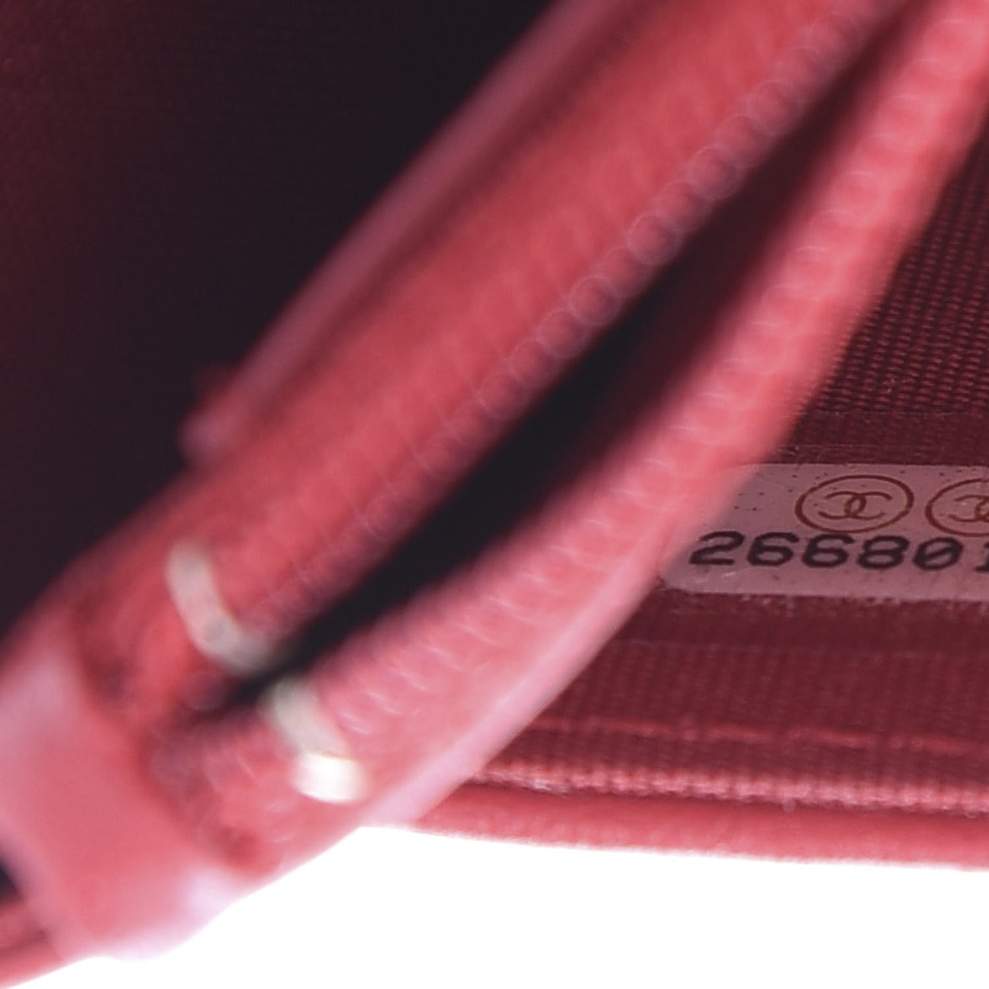 Caviar Quilted Boy Wallet On Chain WOC Red
