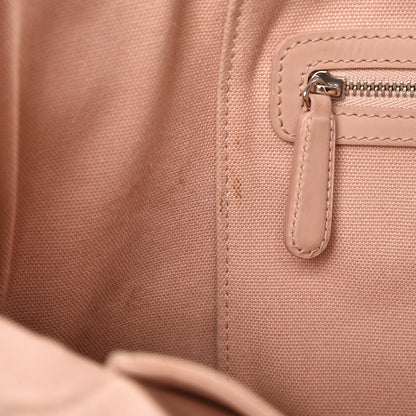 Christian Dior Coated Canvas Cannage Panarea Shopping Tote Rosato 8 of 17