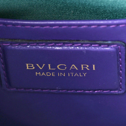 Bulgari Calfskin Serpenti Forever Crossbody Bag Amethyst 7 of 12