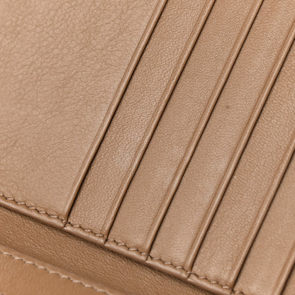Celine Grained Calfskin Medium Multifunction Strap Wallet Porcelain 8 of 11