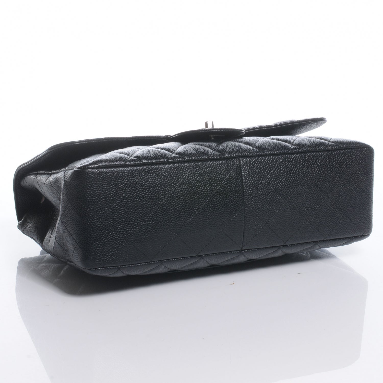Chanel Caviar Jumbo Single Flap Black 4 of 9