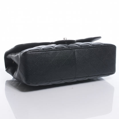 Chanel Caviar Jumbo Single Flap Black 4 of 9