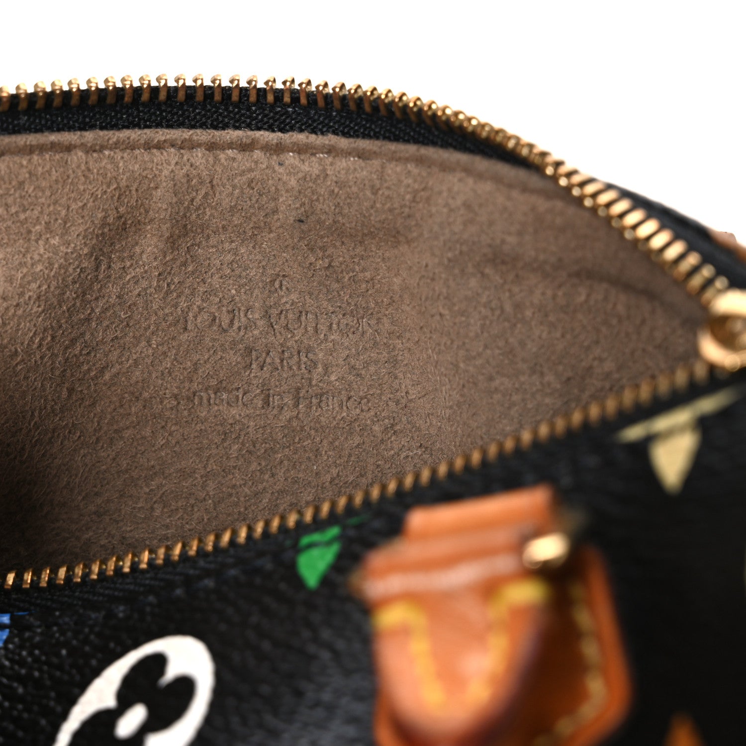 Louis Vuitton Monogram Multicolor Mini Sac HL Speedy Black 6 of 10